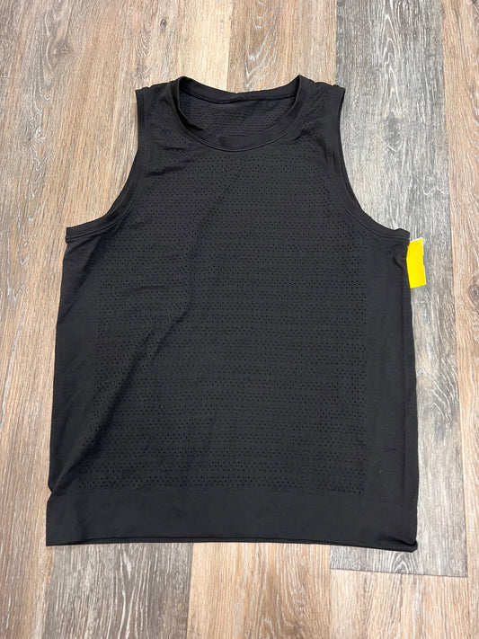 Athletic Tank Top By Lululemon In Black, Size: 6