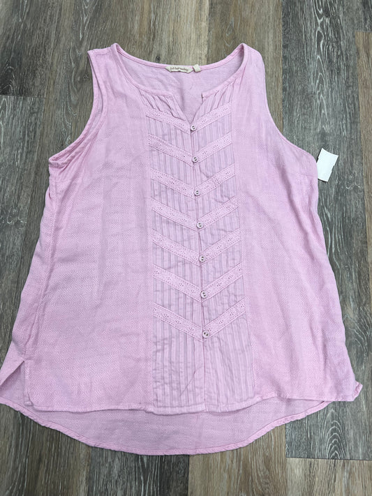 Top Sleeveless By Soft Surroundings  Size: L