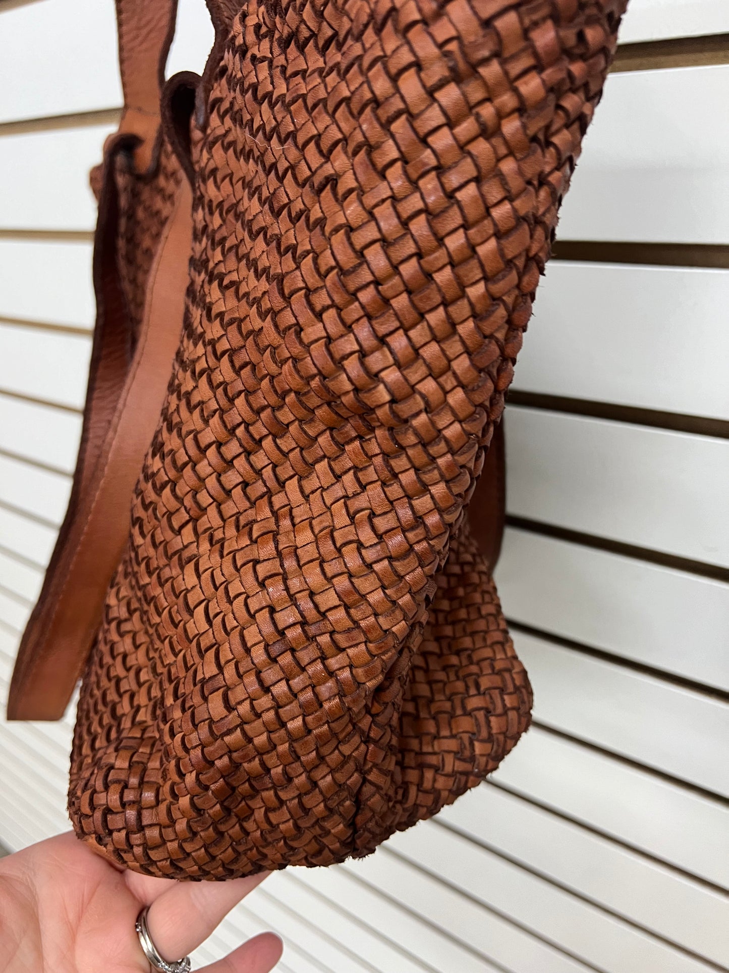 Handbag Leather By Sundance  Size: Medium