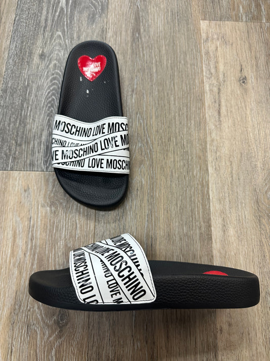 Sandals Flats By Love Moschino  Size: 6