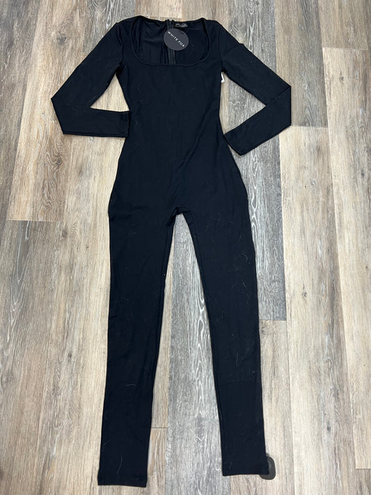 Black Jumpsuit White Fox, Size S