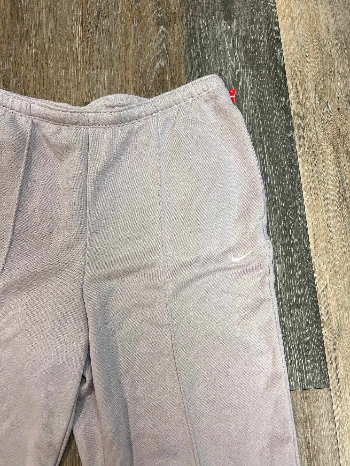 Athletic Pants By Nike Apparel In Mauve, Size: L