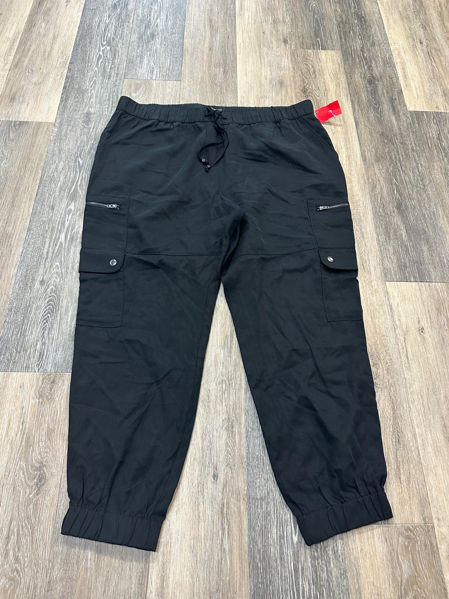 Black Pants Joggers Banana Republic, Size Xl