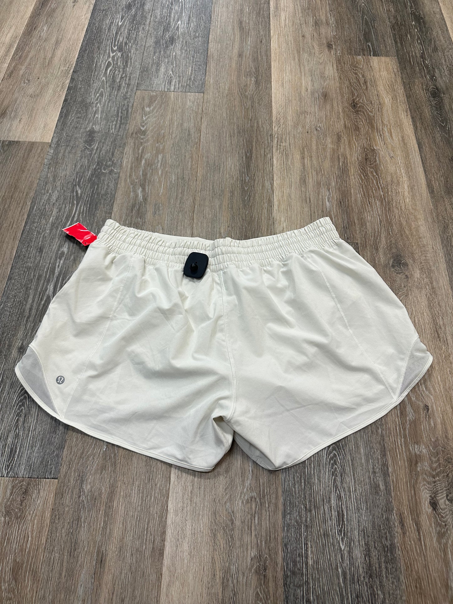 Cream Athletic Shorts Lululemon, Size 14