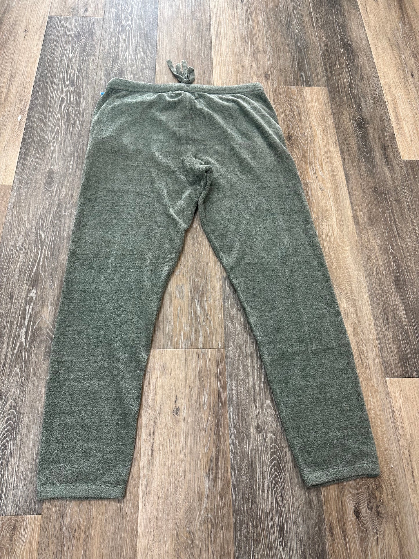 Green Pants Lounge Barefoot Dreams, Size M