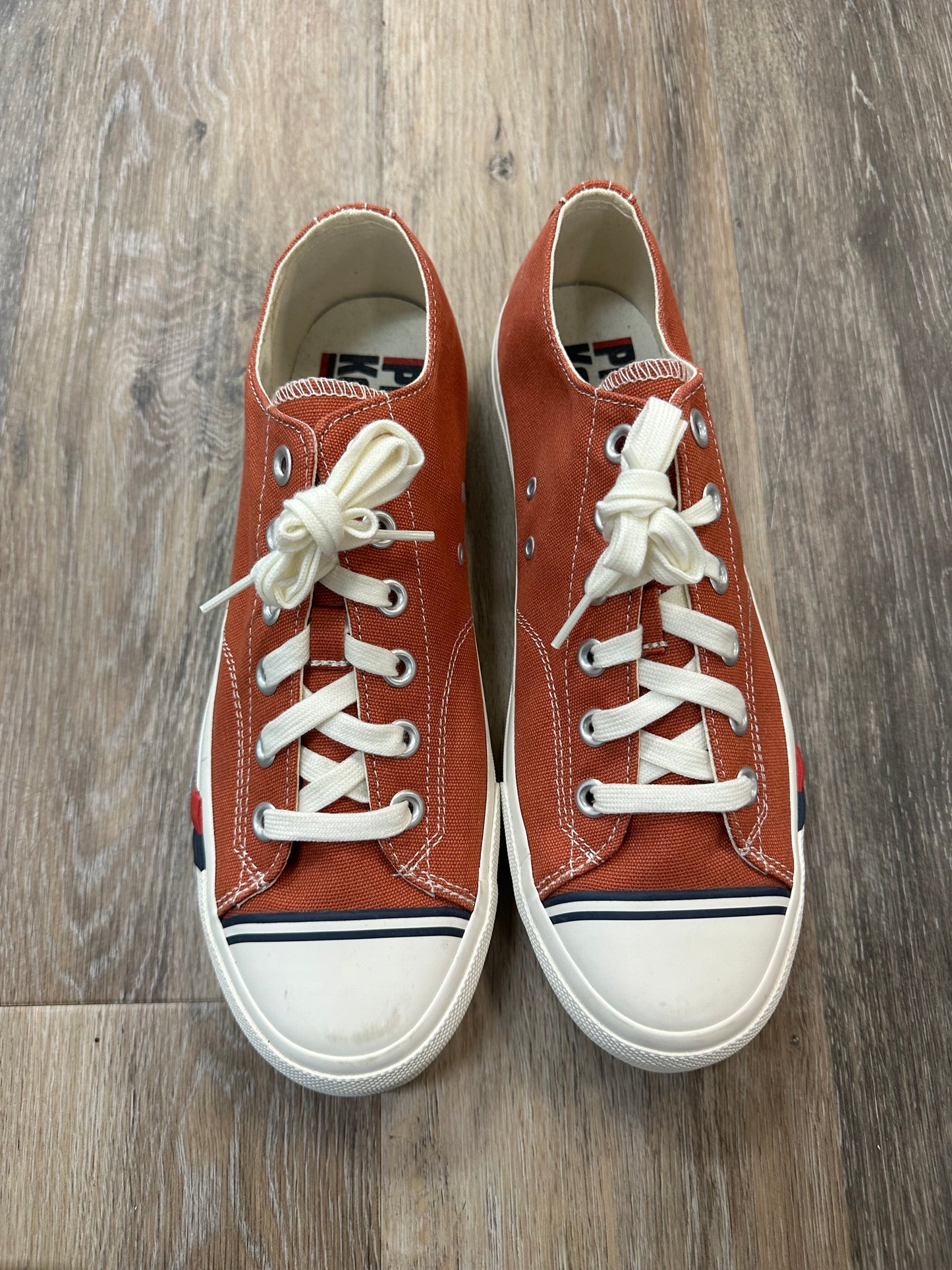 Shoes Sneakers By Keds In Orange, Size: 9