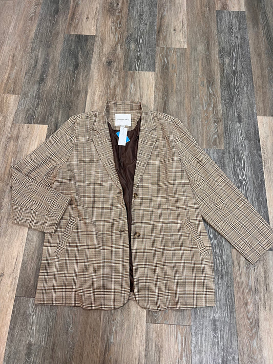 Blazer By American Eagle In Plaid Pattern, Size: Xxl