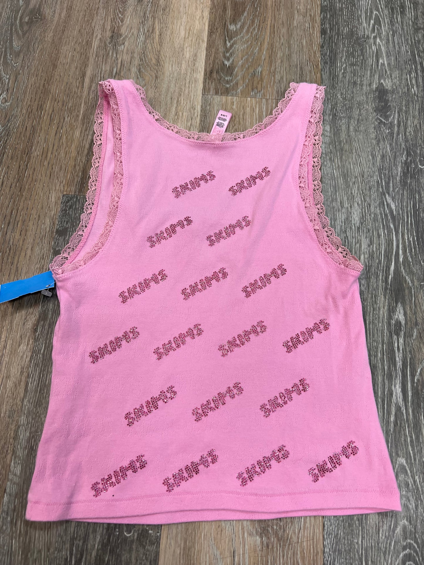 Tank Top By Skims In Pink, Size: L