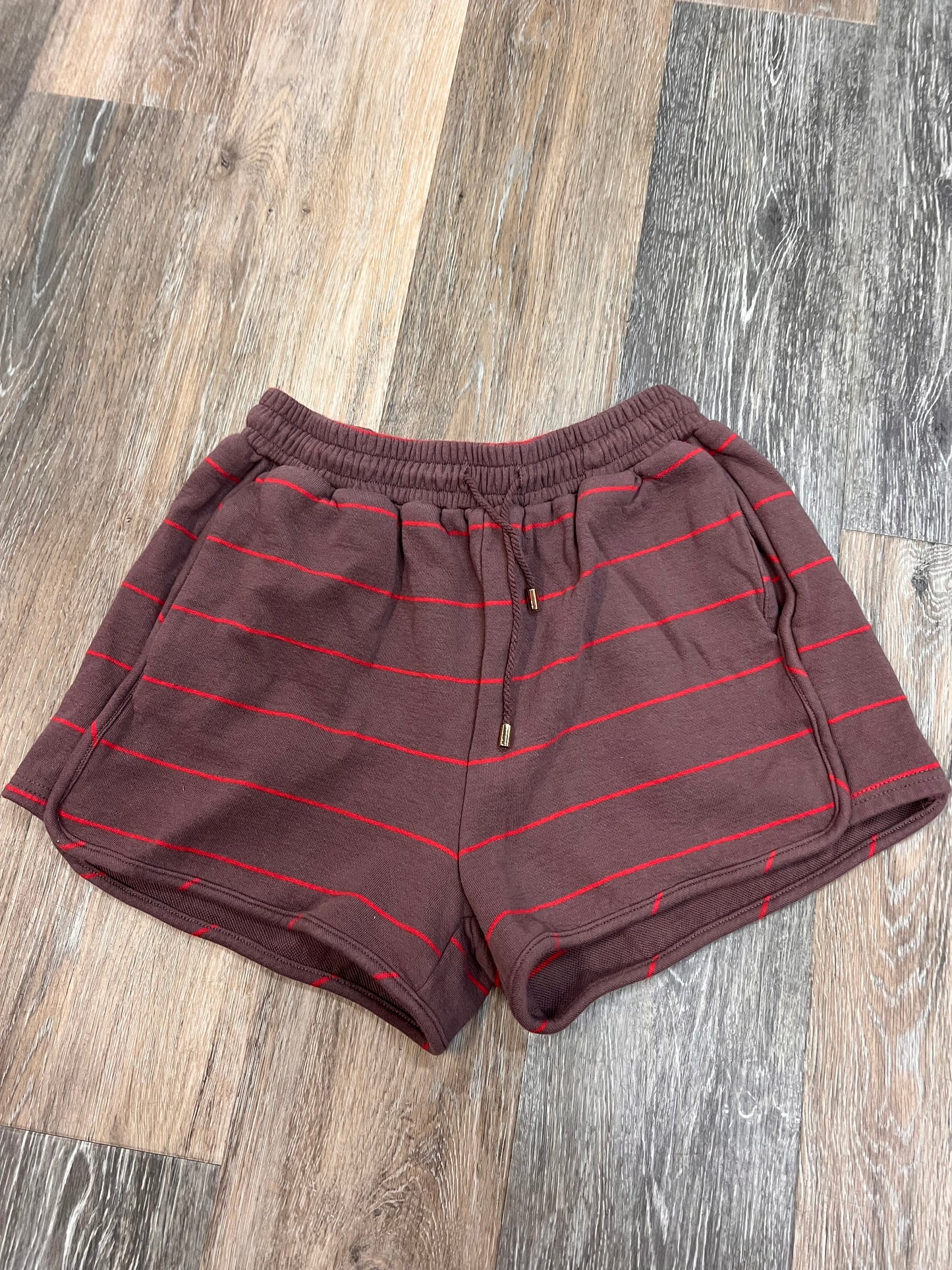 Lounge Set Shorts By Entro In Striped Pattern, Size: S