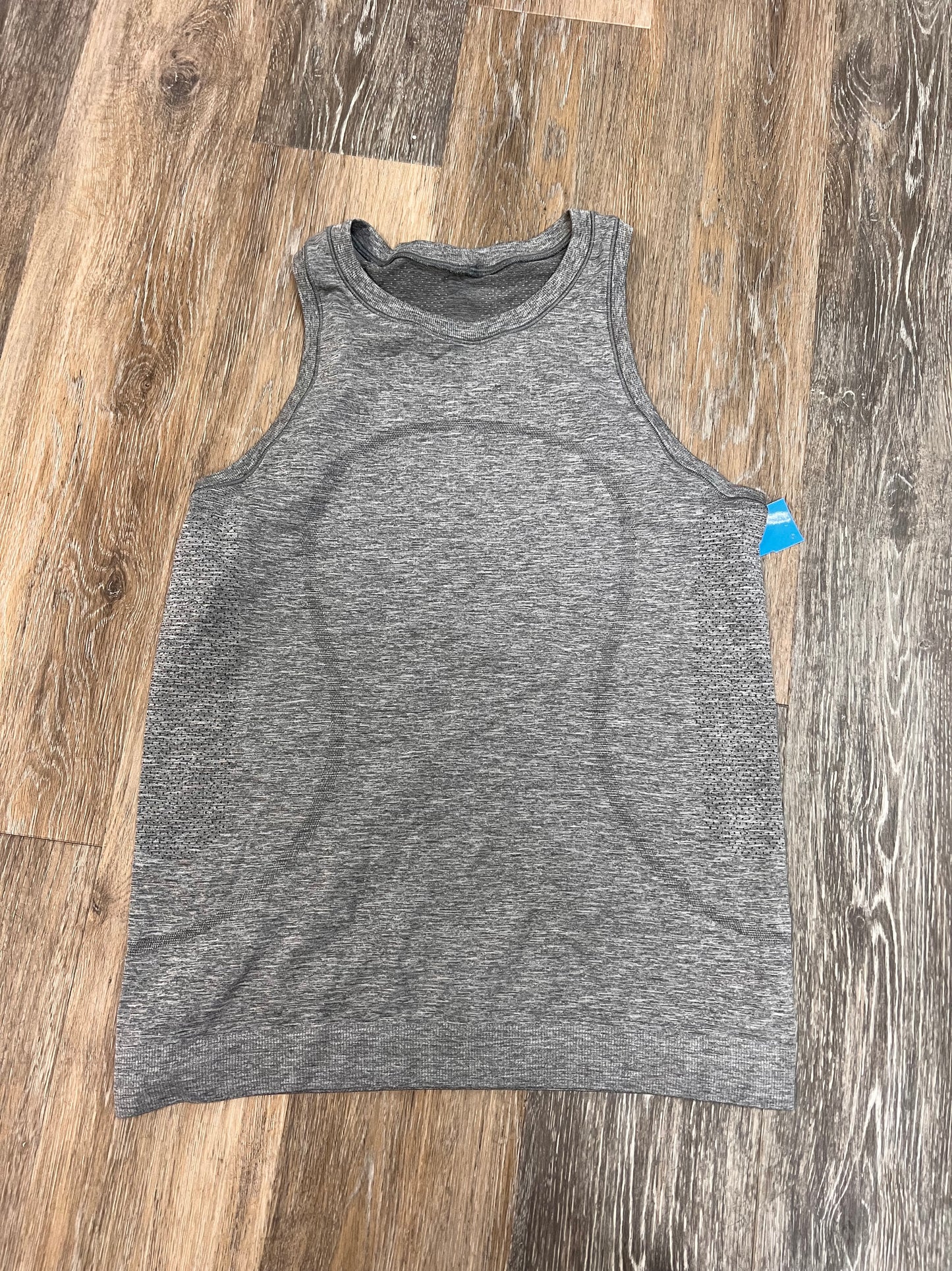 Athletic Tank Top By Lululemon In Grey, Size: M