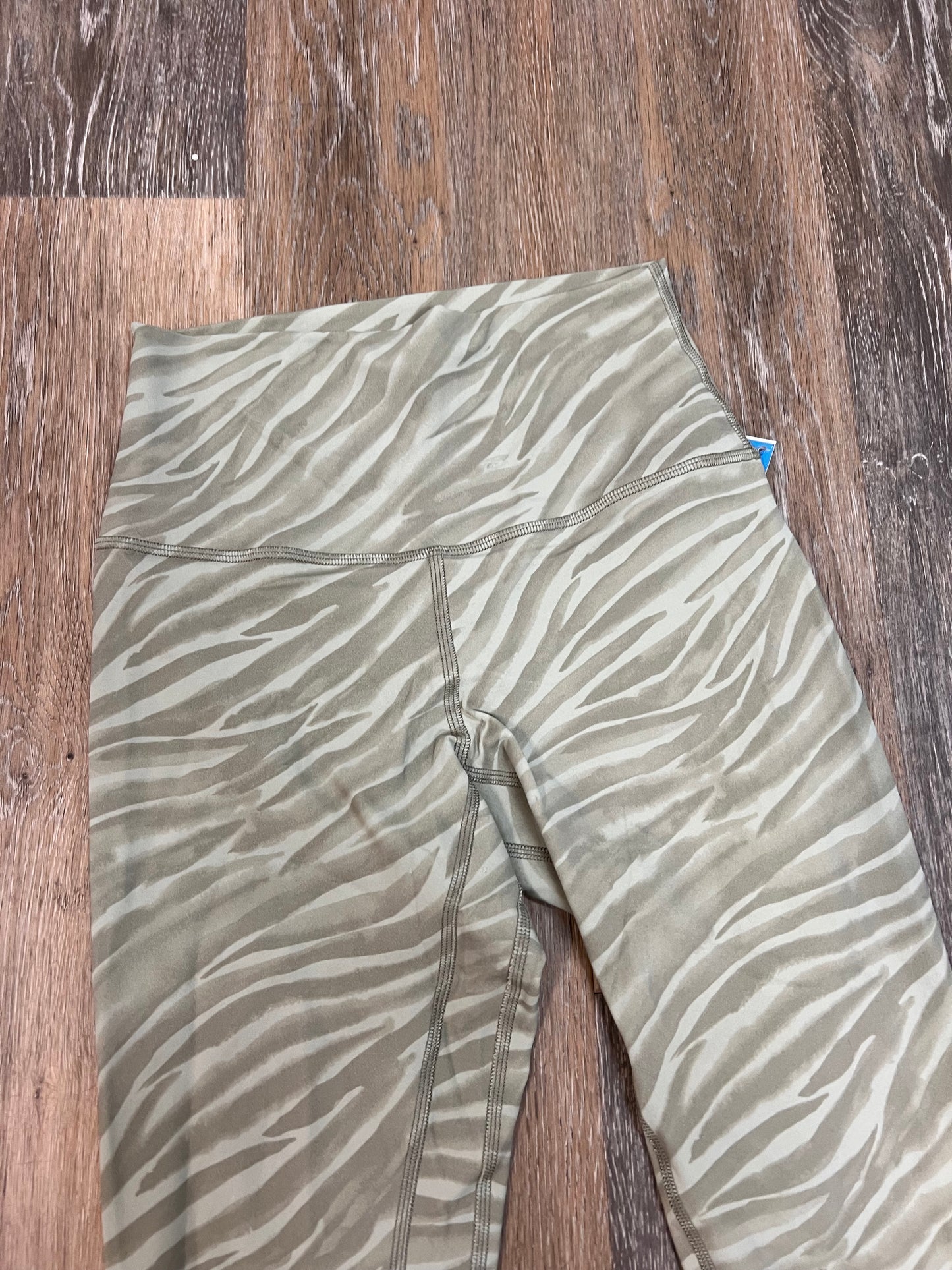 Athletic Leggings By Lululemon In Green, Size: 4