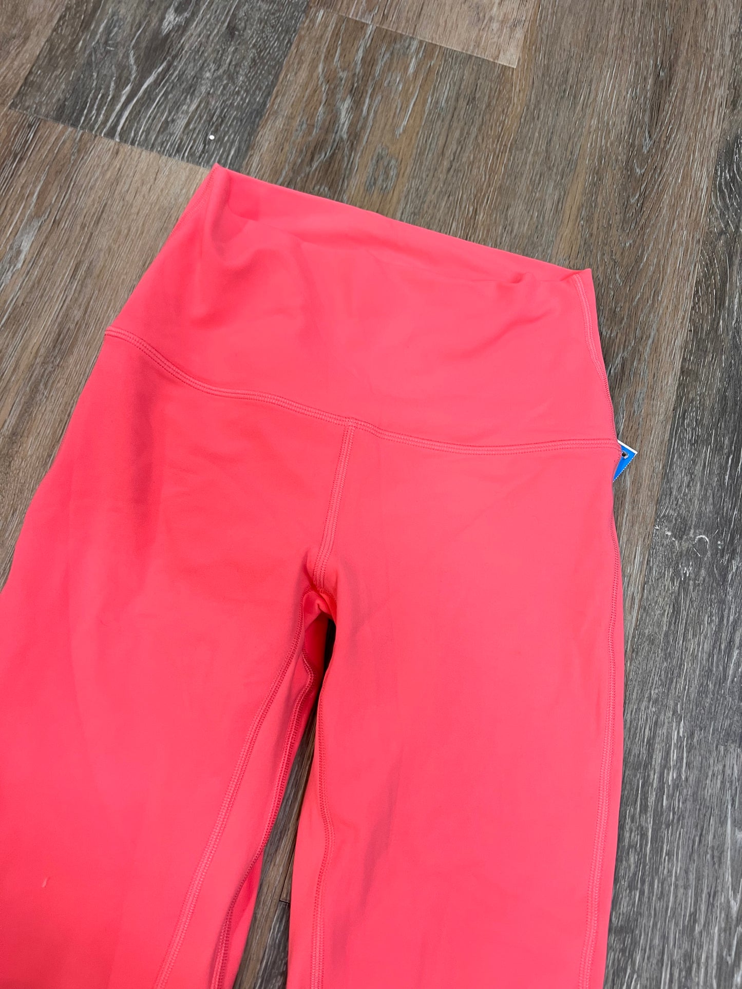 Athletic Leggings By Lululemon In Coral, Size: 4