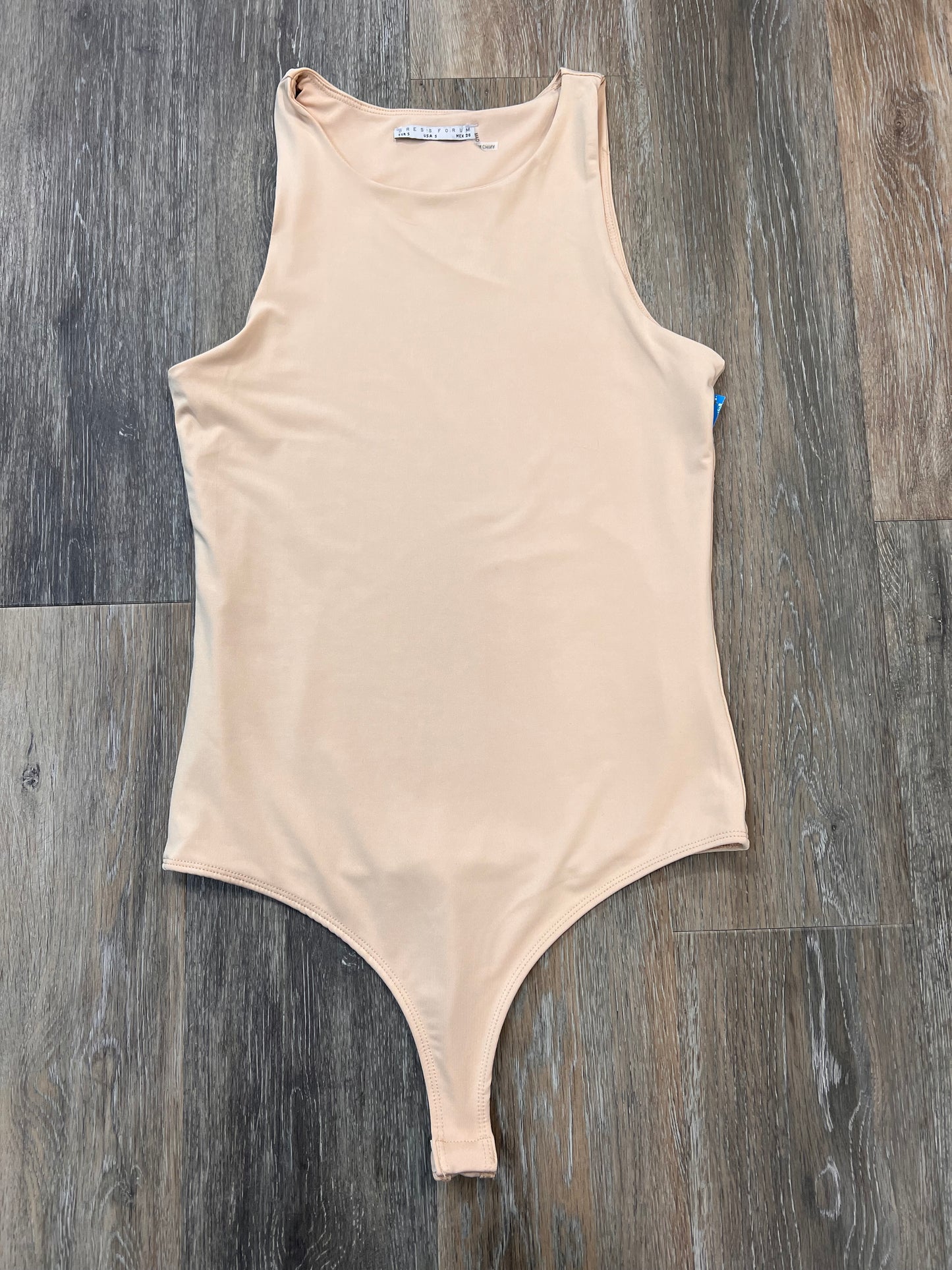 Bodysuit By Dress Forum In Cream, Size: S