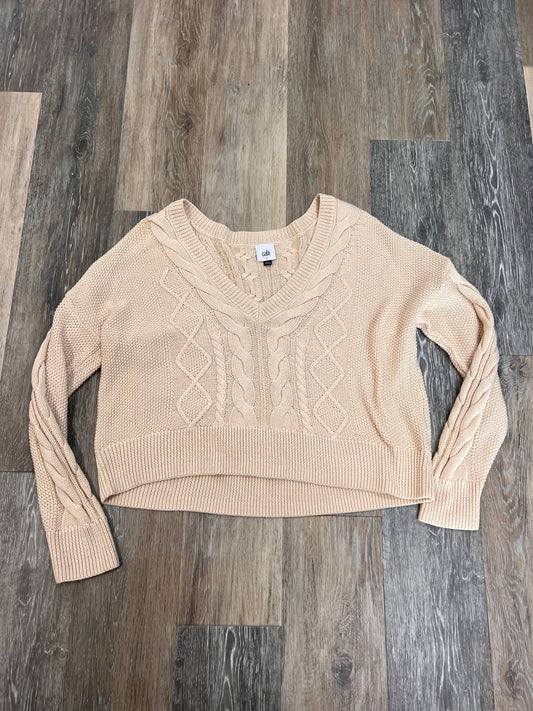 Sweater By Cabi In Tan, Size: S