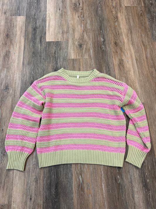 Sweater By Wishlist In Striped Pattern, Size: S