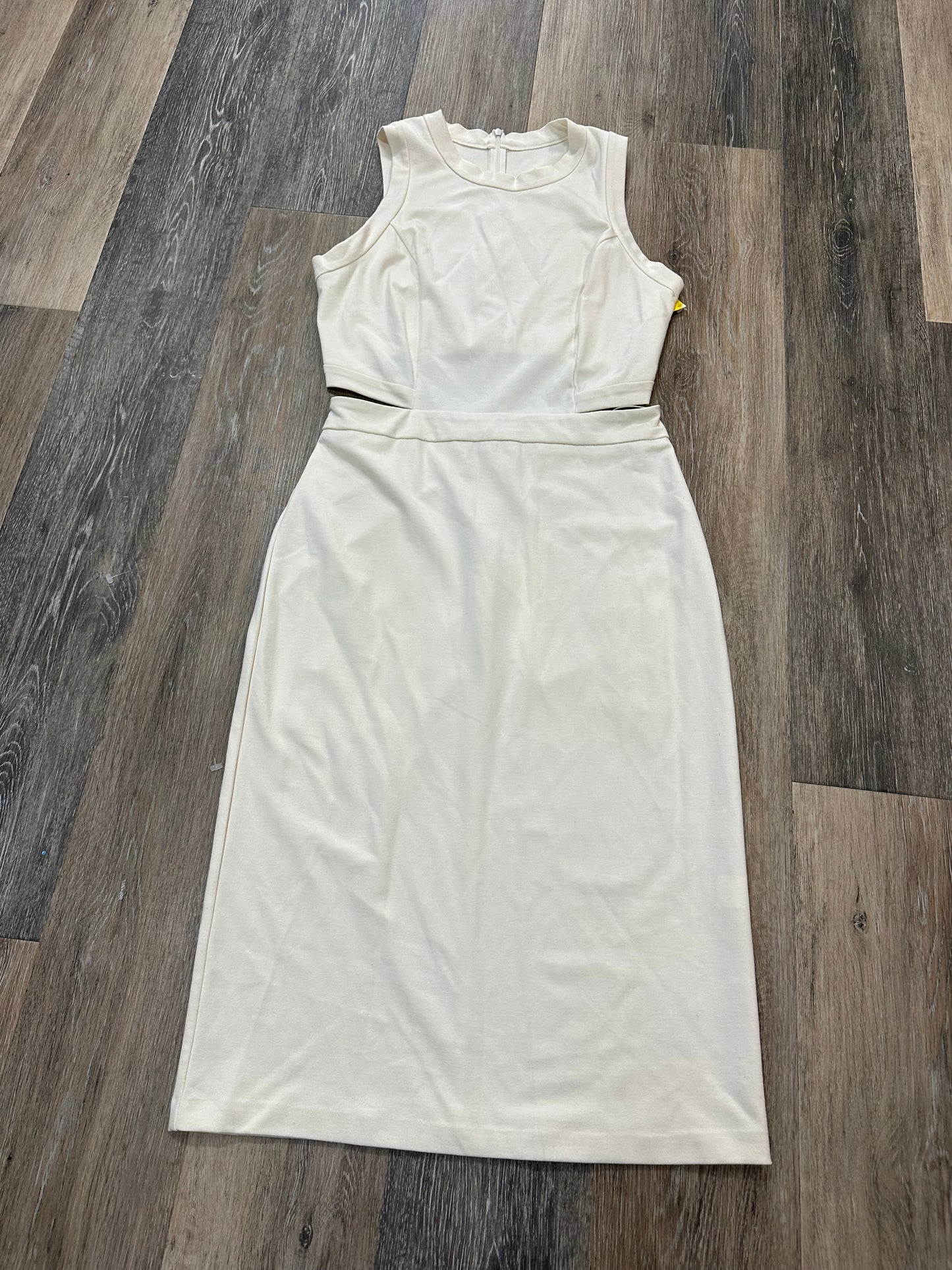 Dress Designer By Amanda Uprichard In Cream, Size: M