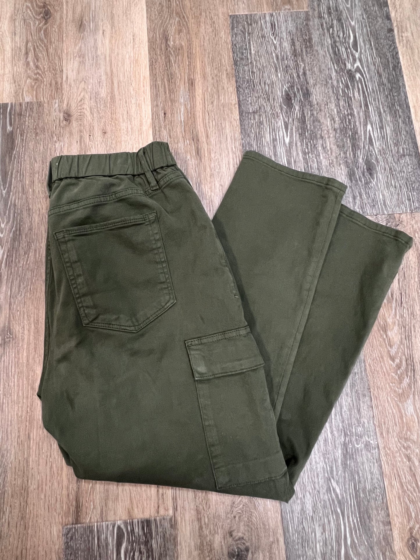 Pants Cargo & Utility By Good American In Green, Size: 12/31