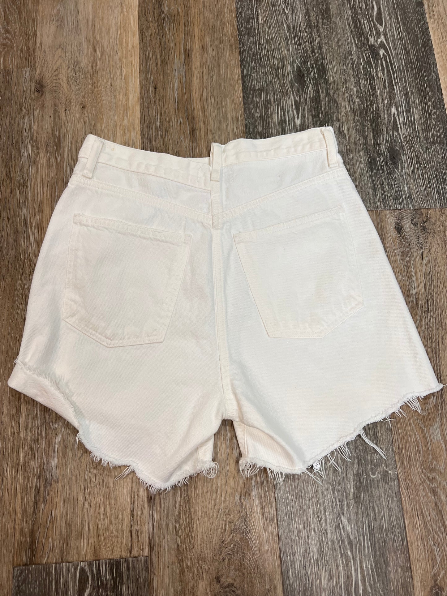 Shorts Designer By Agolde In White Denim, Size: 2/26