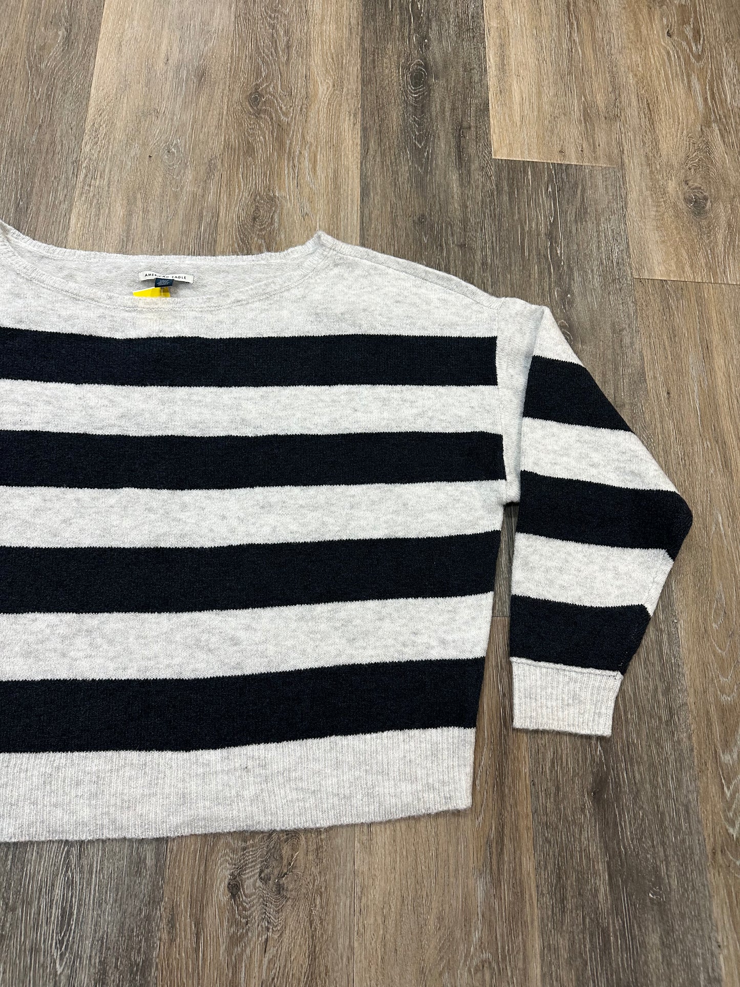 Sweater By American Eagle In Striped Pattern, Size: S