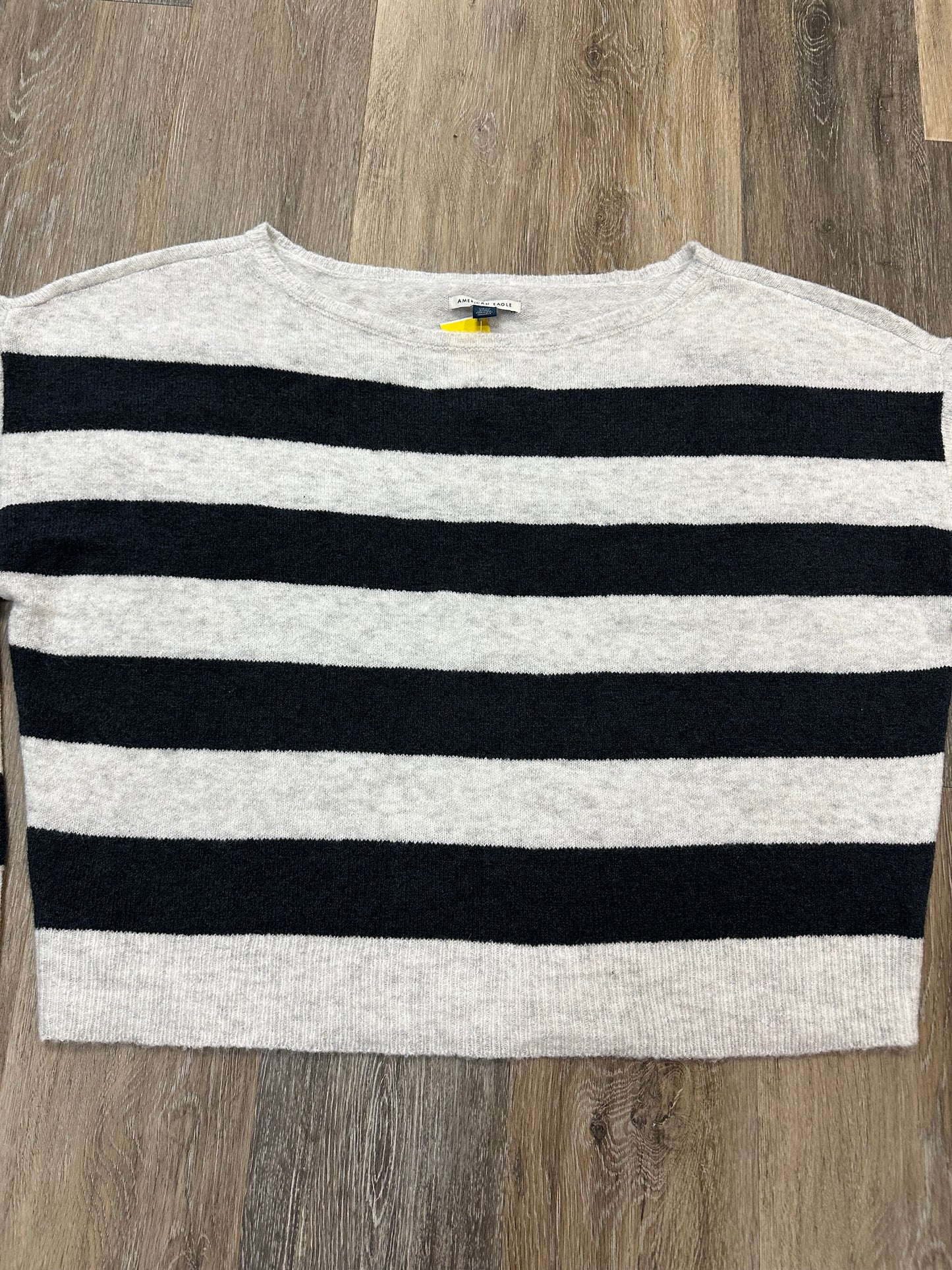 Sweater By American Eagle In Striped Pattern, Size: S