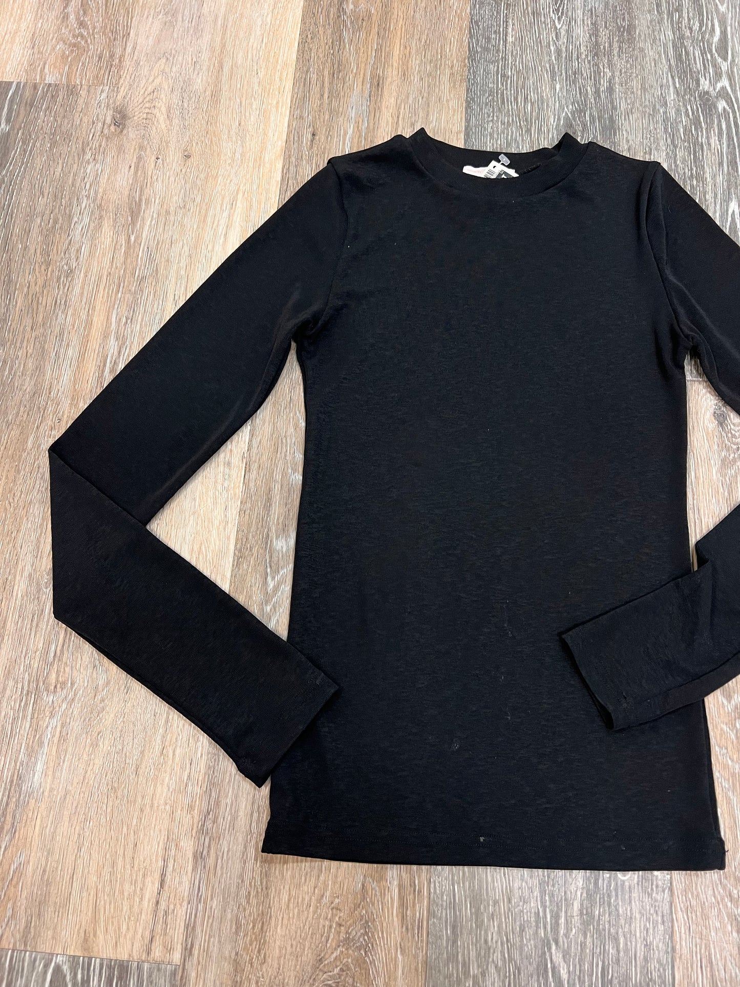 Top Long Sleeve By SNDYS In Black, Size: S