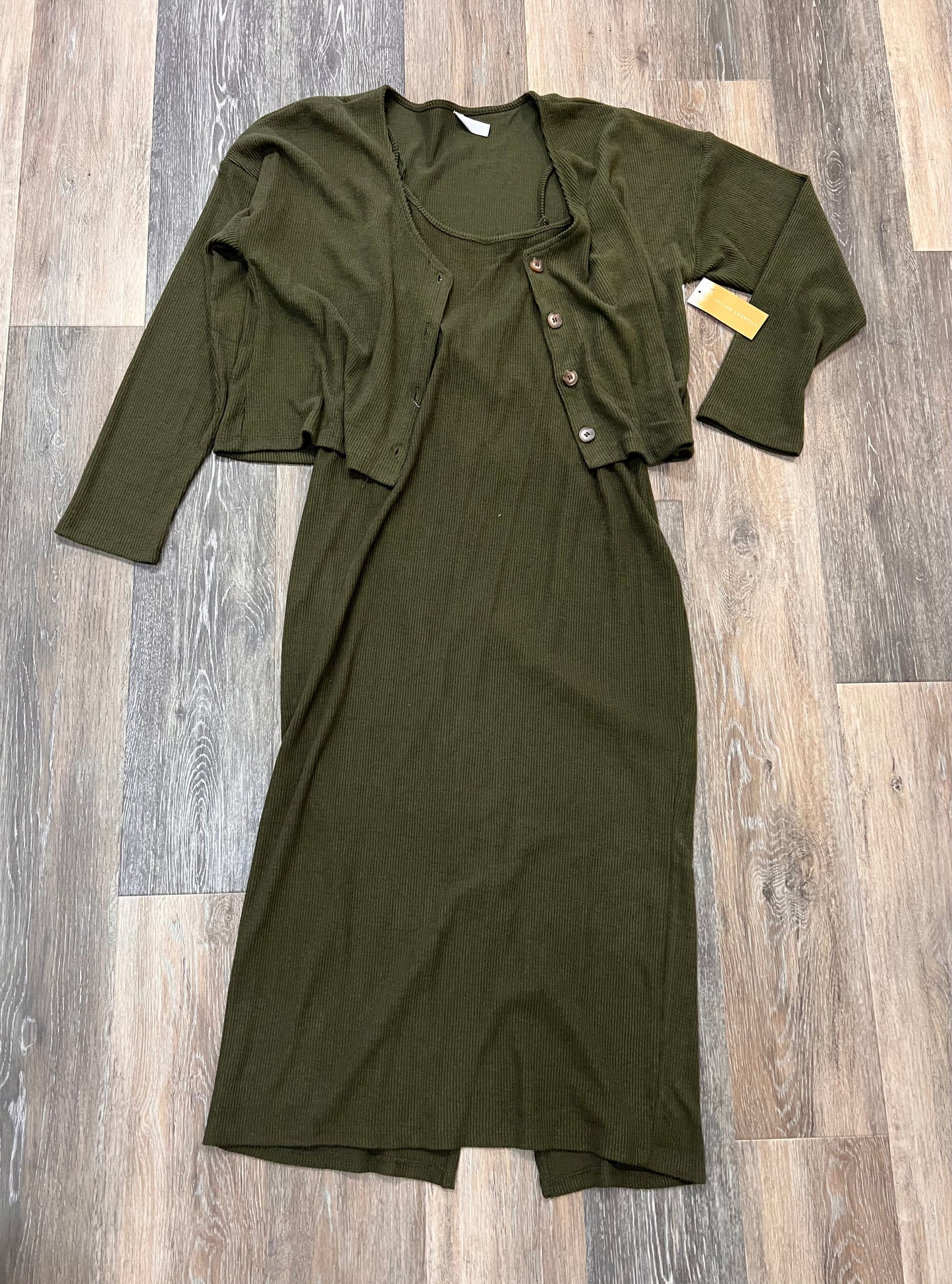 Dress Set 2pc By Wishlist In Green, Size: L