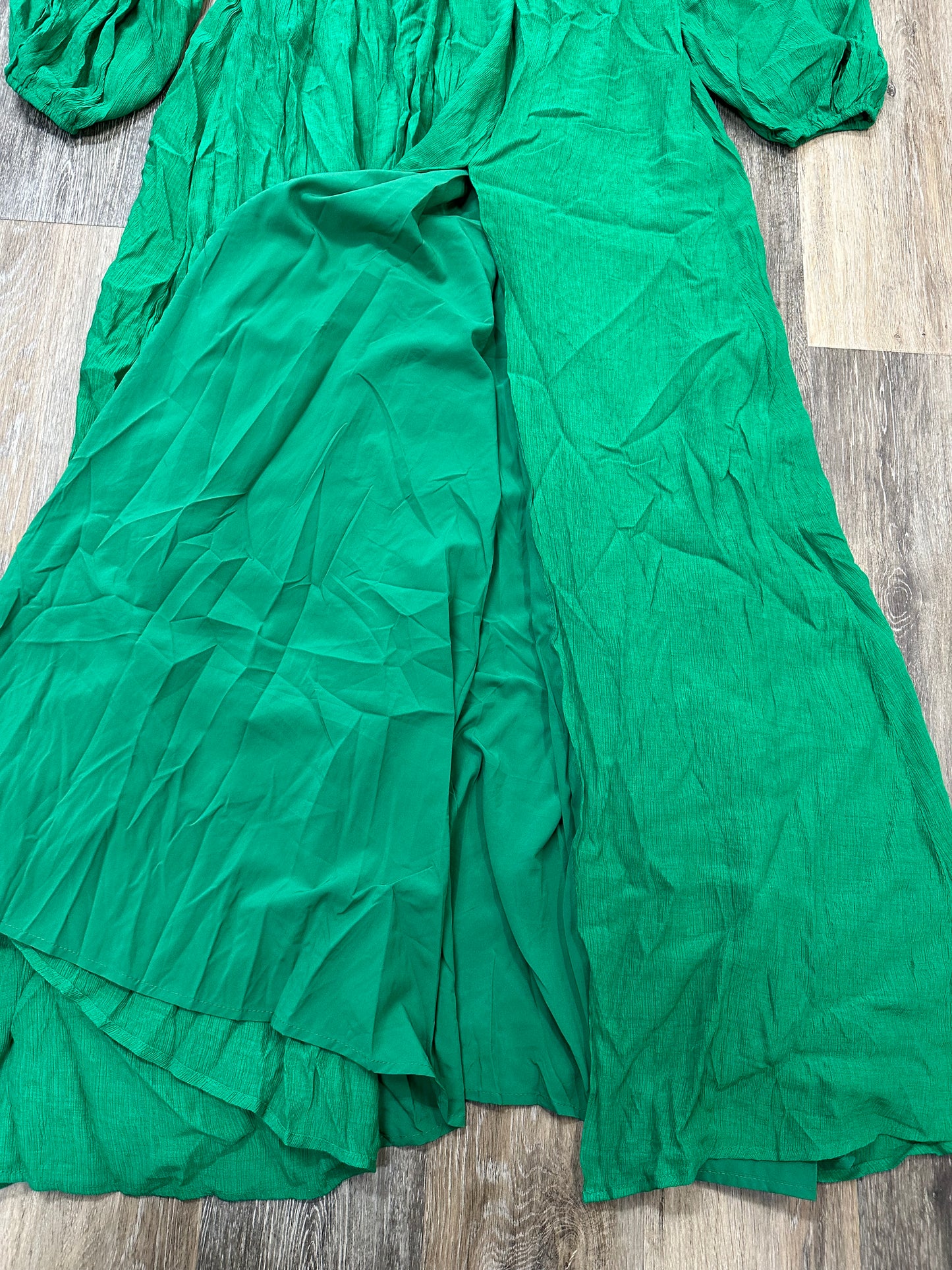 Dress Casual Maxi By Showpo In Green, Size: 14