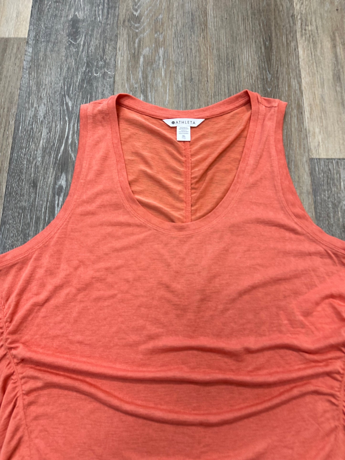 Athletic Tank Top By Athleta In Coral, Size: Xl