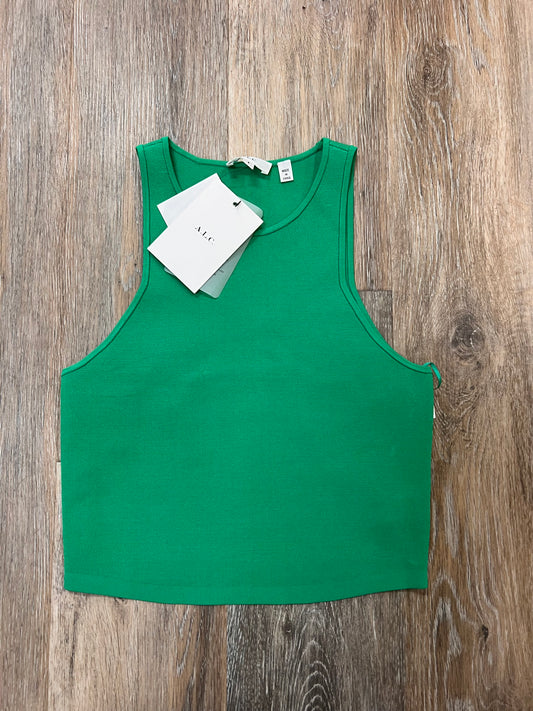 Tank Top Designer By Alc In Green, Size: S