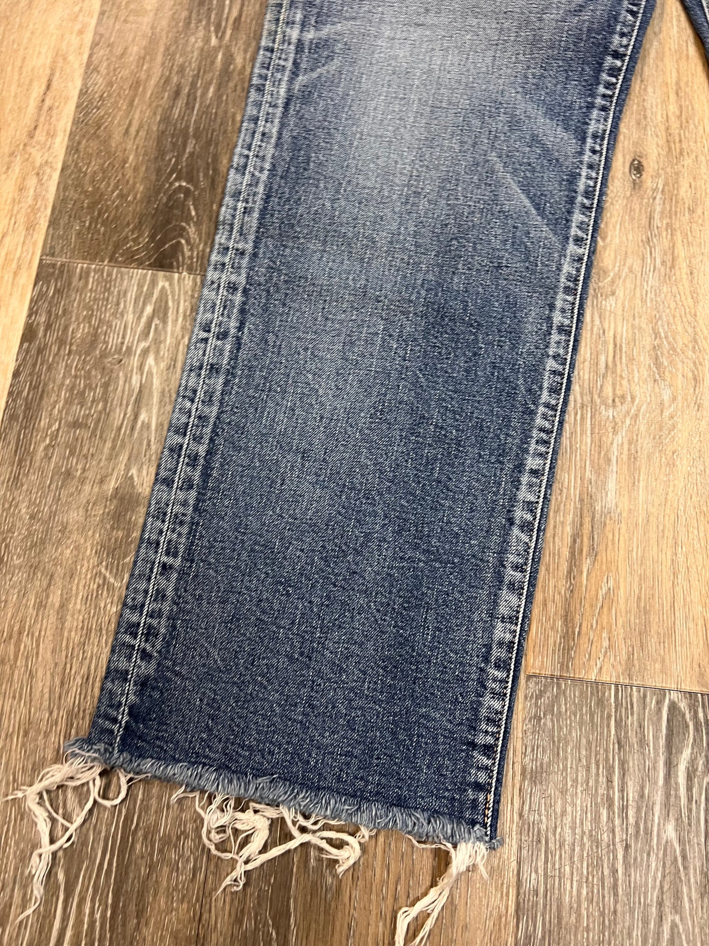 Jeans Designer By Moussy In Blue Denim, Size: 4/27