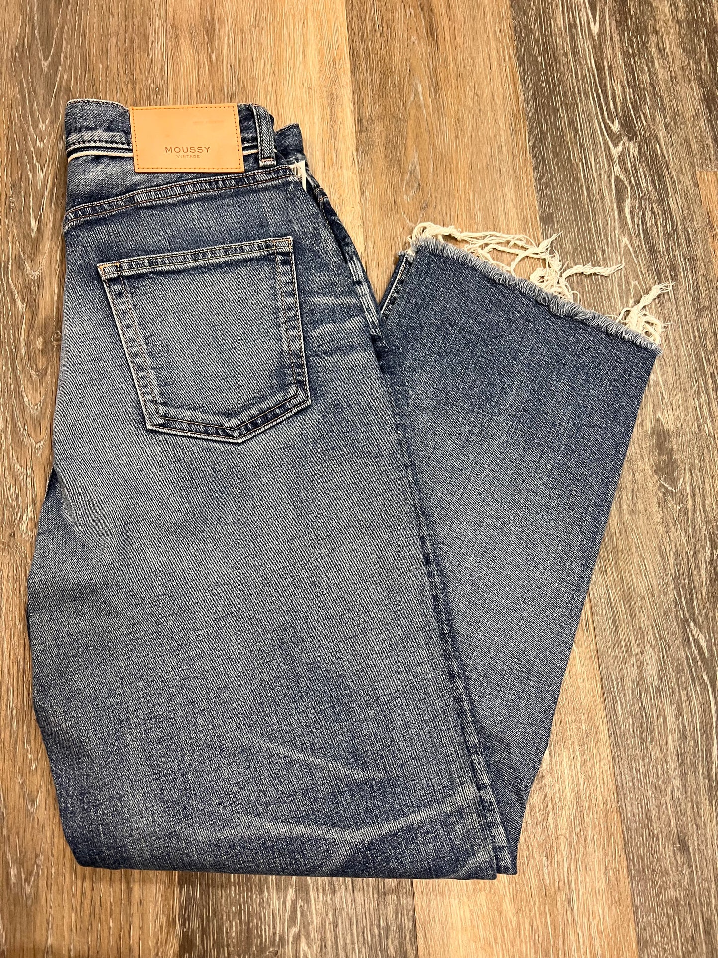 Jeans Designer By Moussy In Blue Denim, Size: 4/27