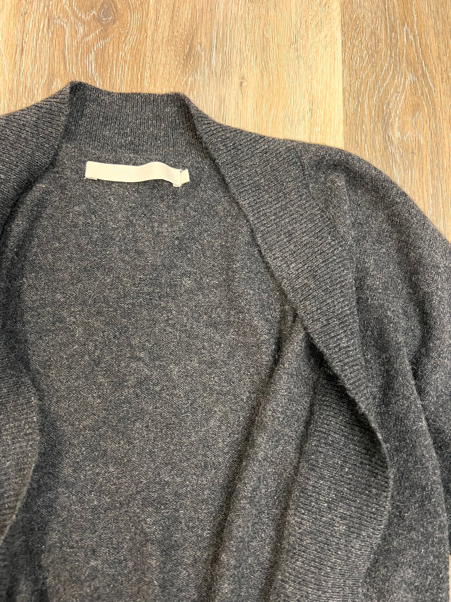 Sweater Cardigan Cashmere By One Grey Day In Grey, Size: S