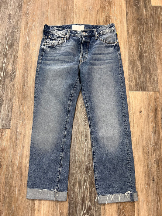 Jeans Designer By Mother Superior Jeans In Blue Denim, Size: 4/27