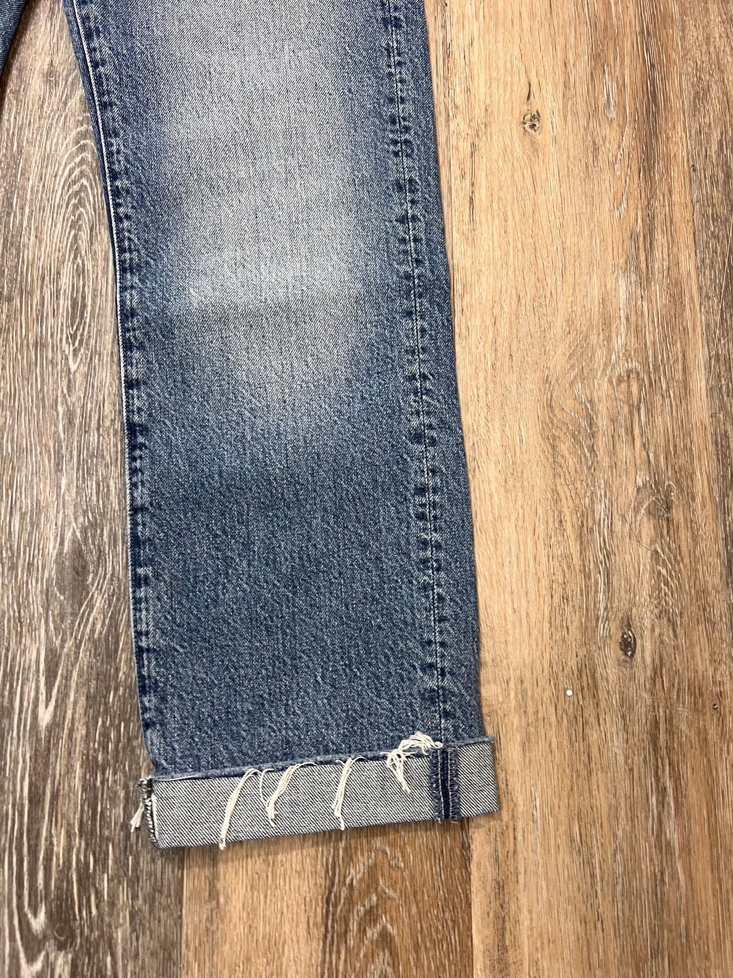 Jeans Designer By Mother Superior Jeans In Blue Denim, Size: 4/27