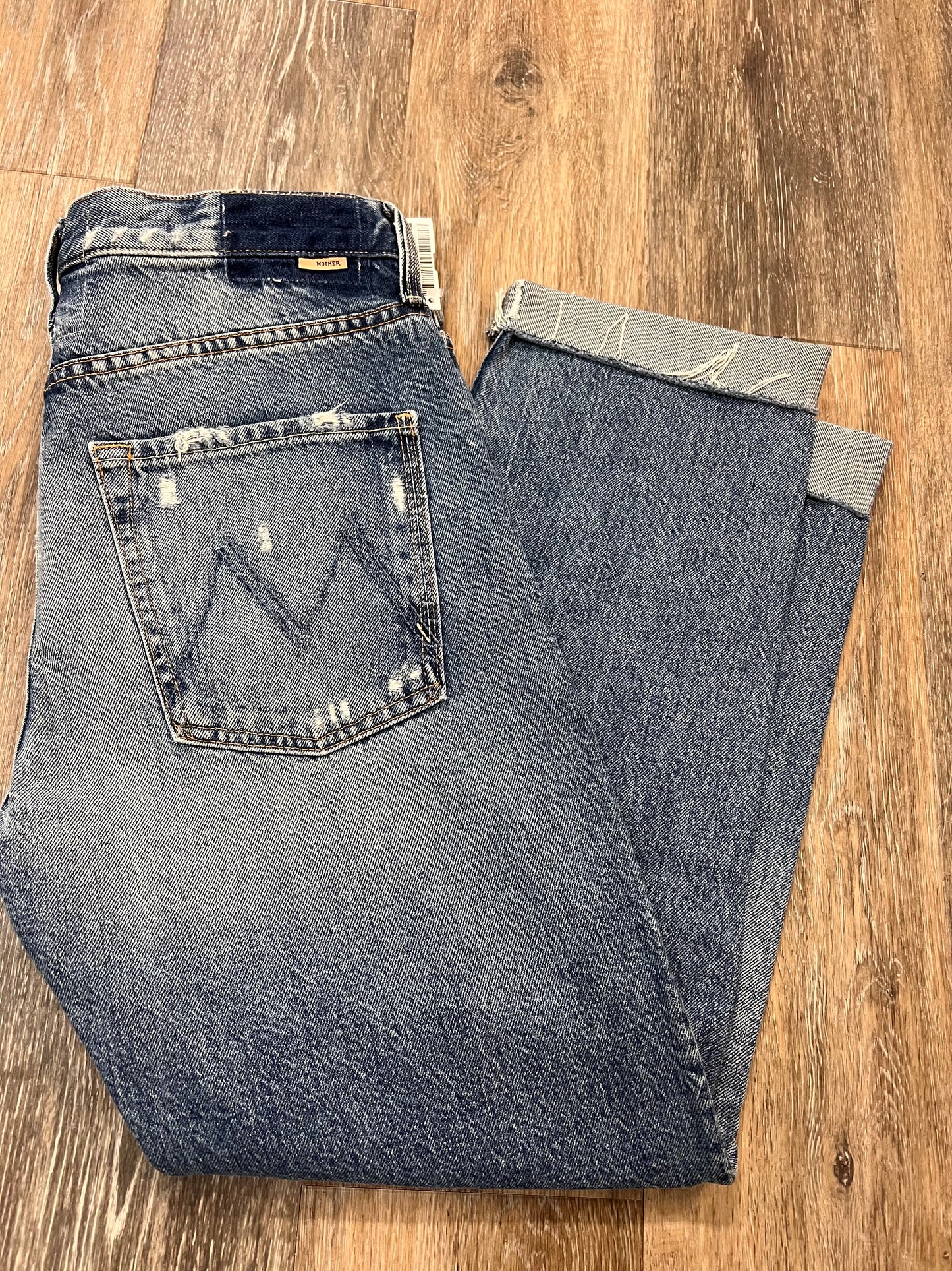 Jeans Designer By Mother Superior Jeans In Blue Denim, Size: 4/27