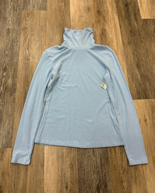 Top Long Sleeve By Trendy Queen In Blue, Size: S
