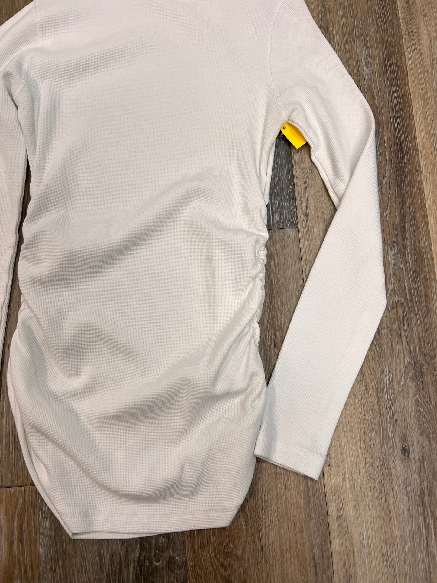 Top Long Sleeve By Southcott In White, Size: S