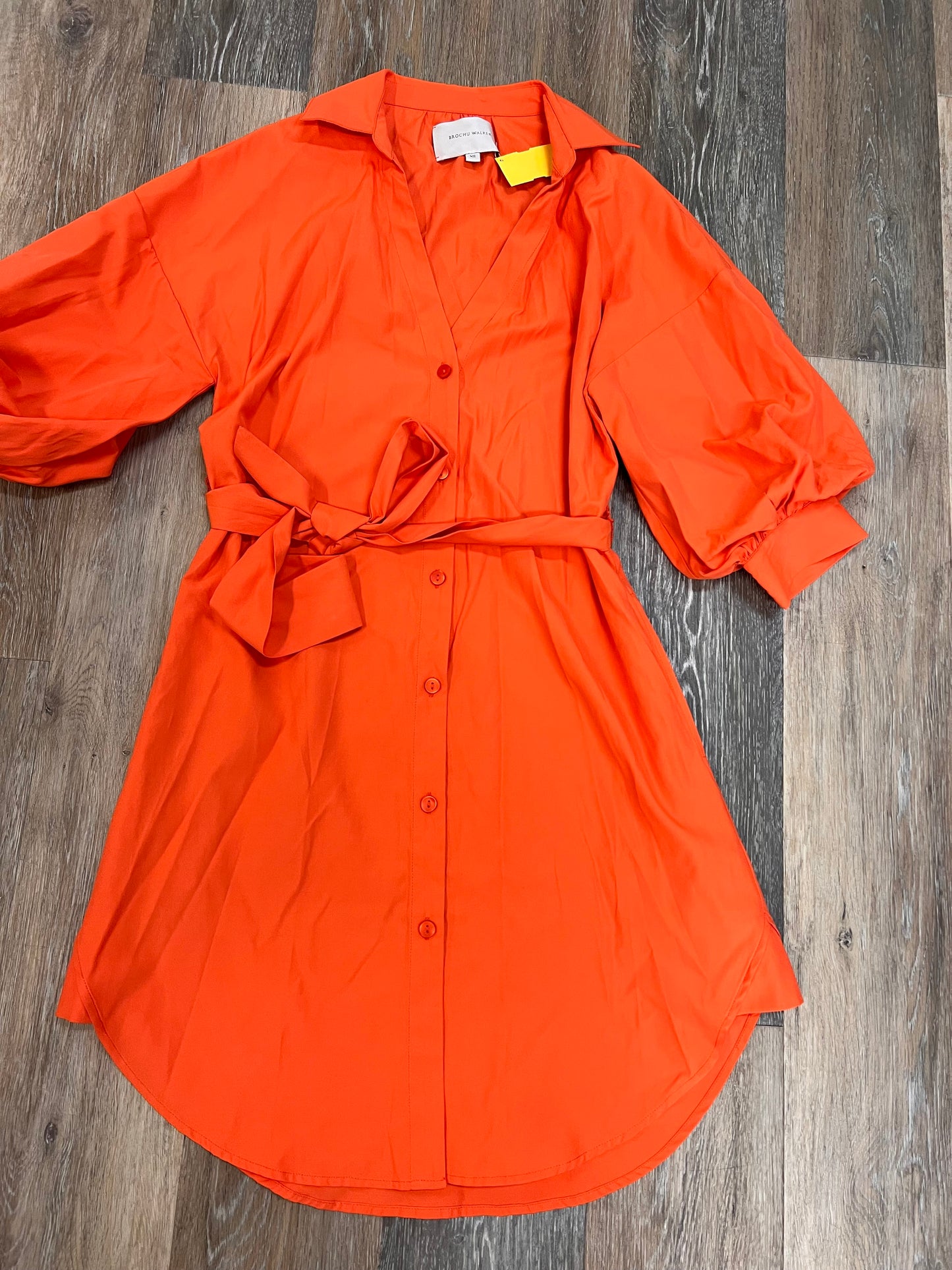 Dress Designer By Brochu Walker In Orange, Size: Xs