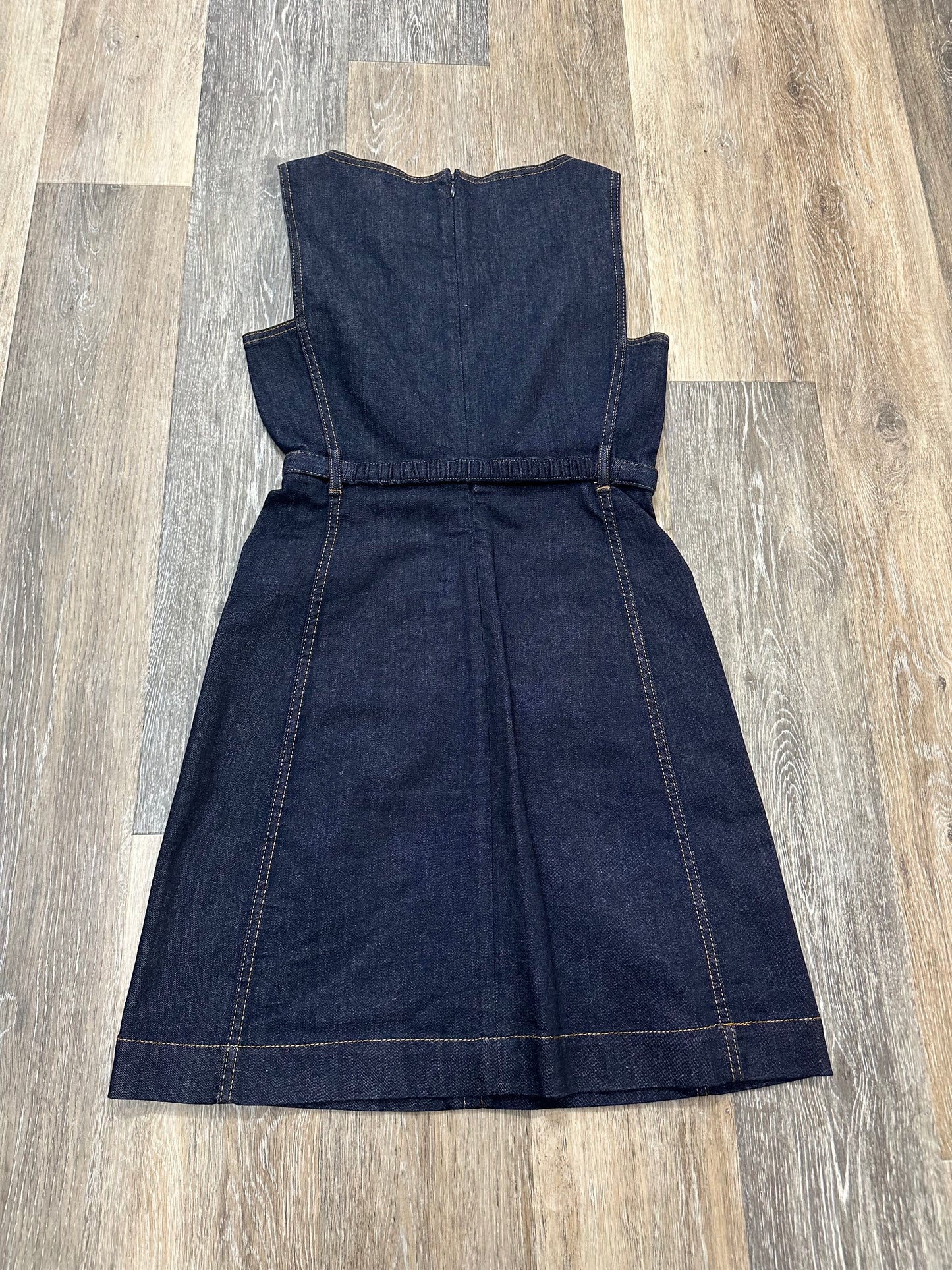 Dress Designer By Tory Burch In Blue Denim, Size: 2