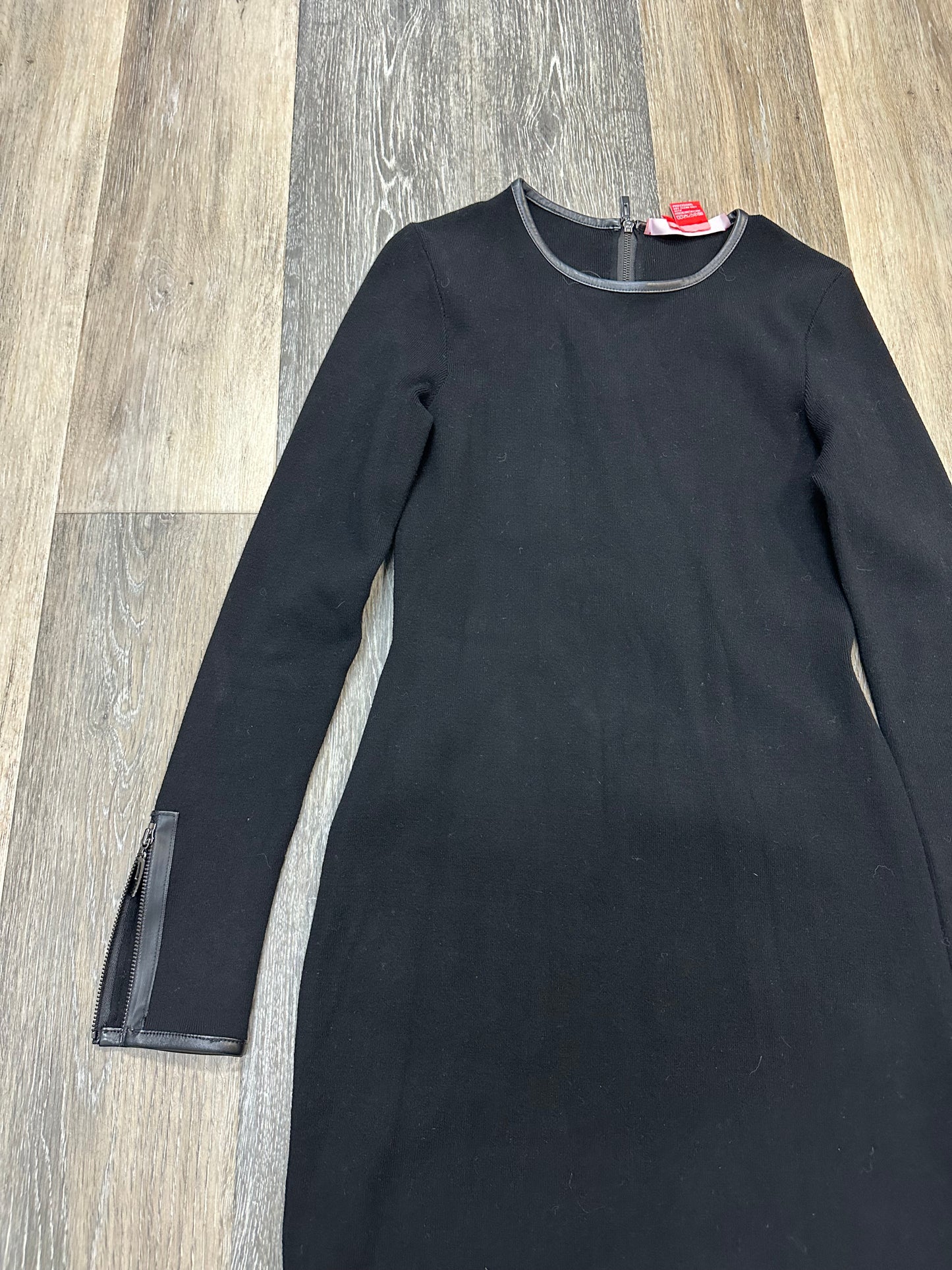 Dress Sweater By Etcetra In Black, Size: Xs