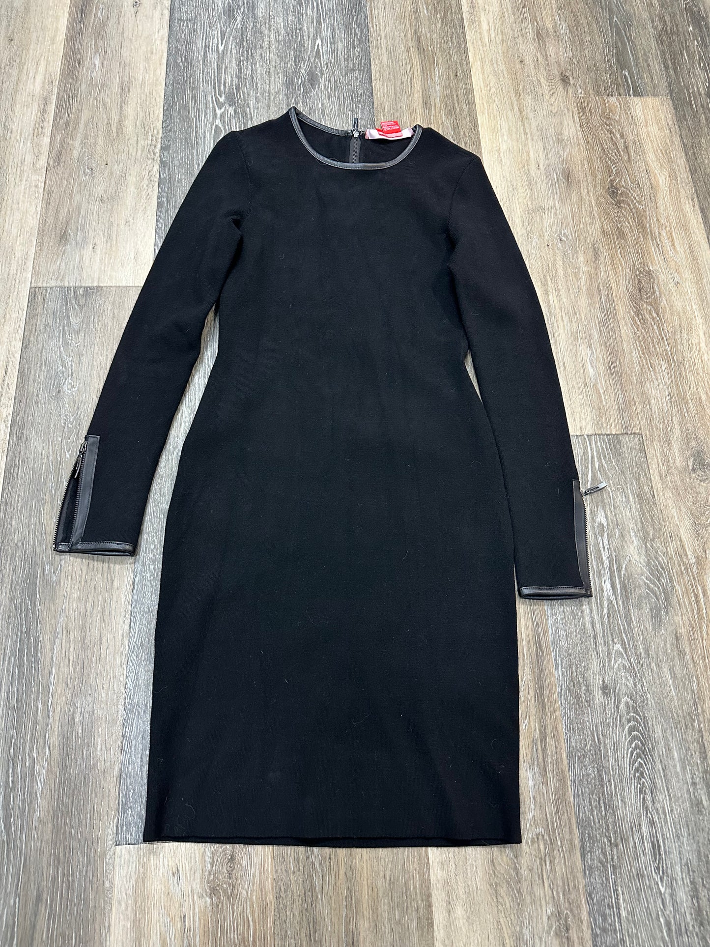 Dress Sweater By Etcetra In Black, Size: Xs