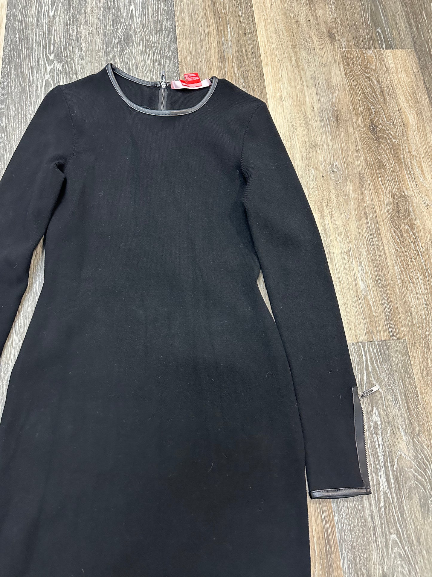 Dress Sweater By Etcetra In Black, Size: Xs