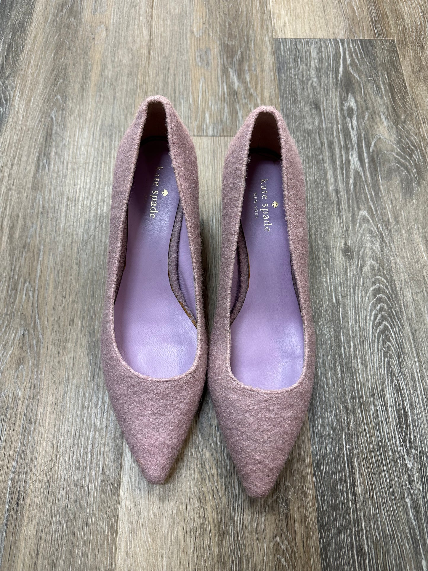 Shoes Designer By Kate Spade In Purple, Size: 9.5