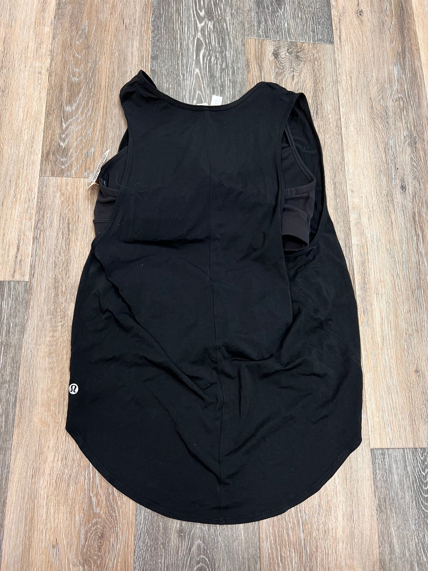 Athletic Tank Top By Lululemon In Black, Size: 6