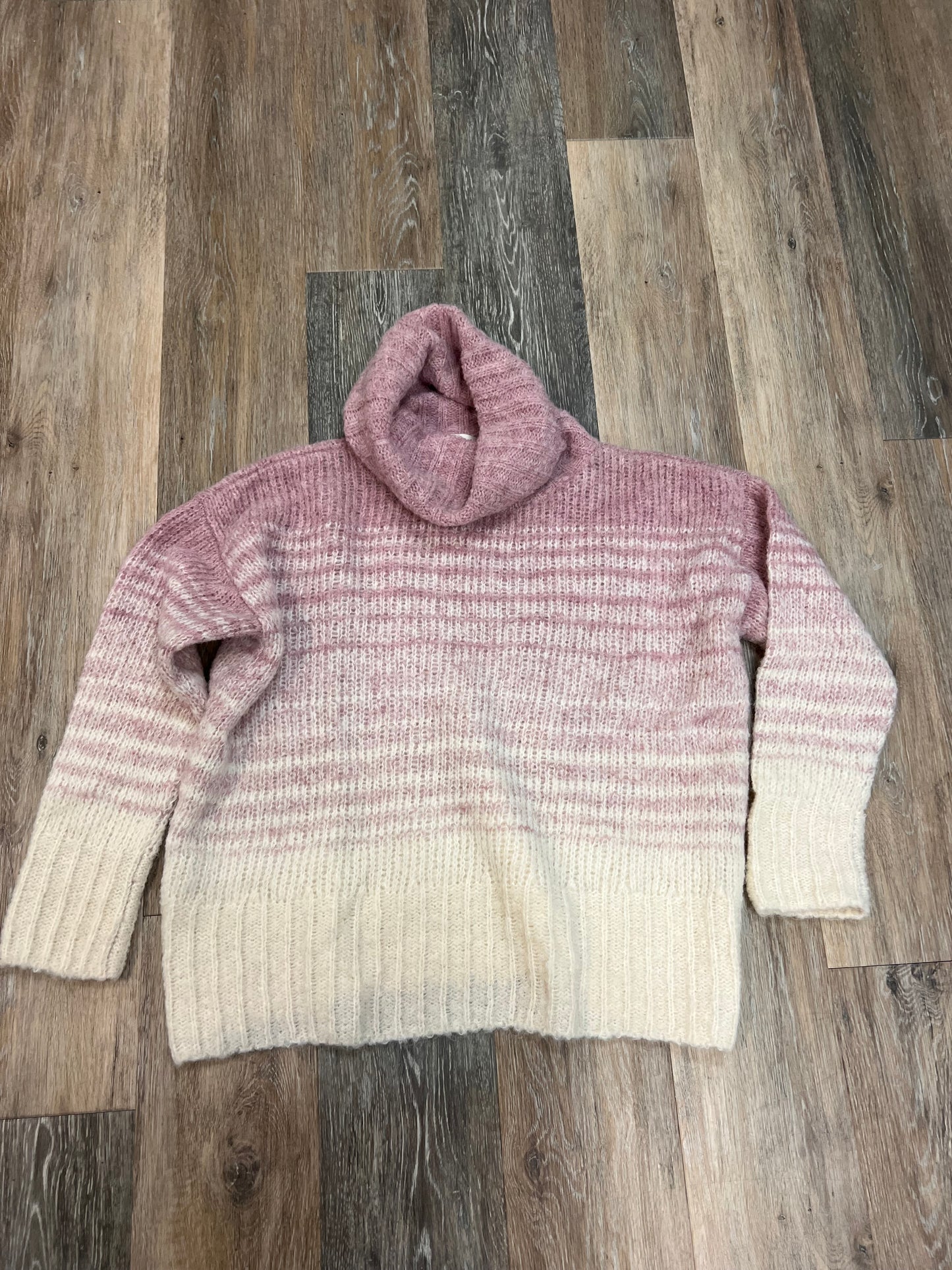 Sweater By Xirena In Pink & White, Size: S