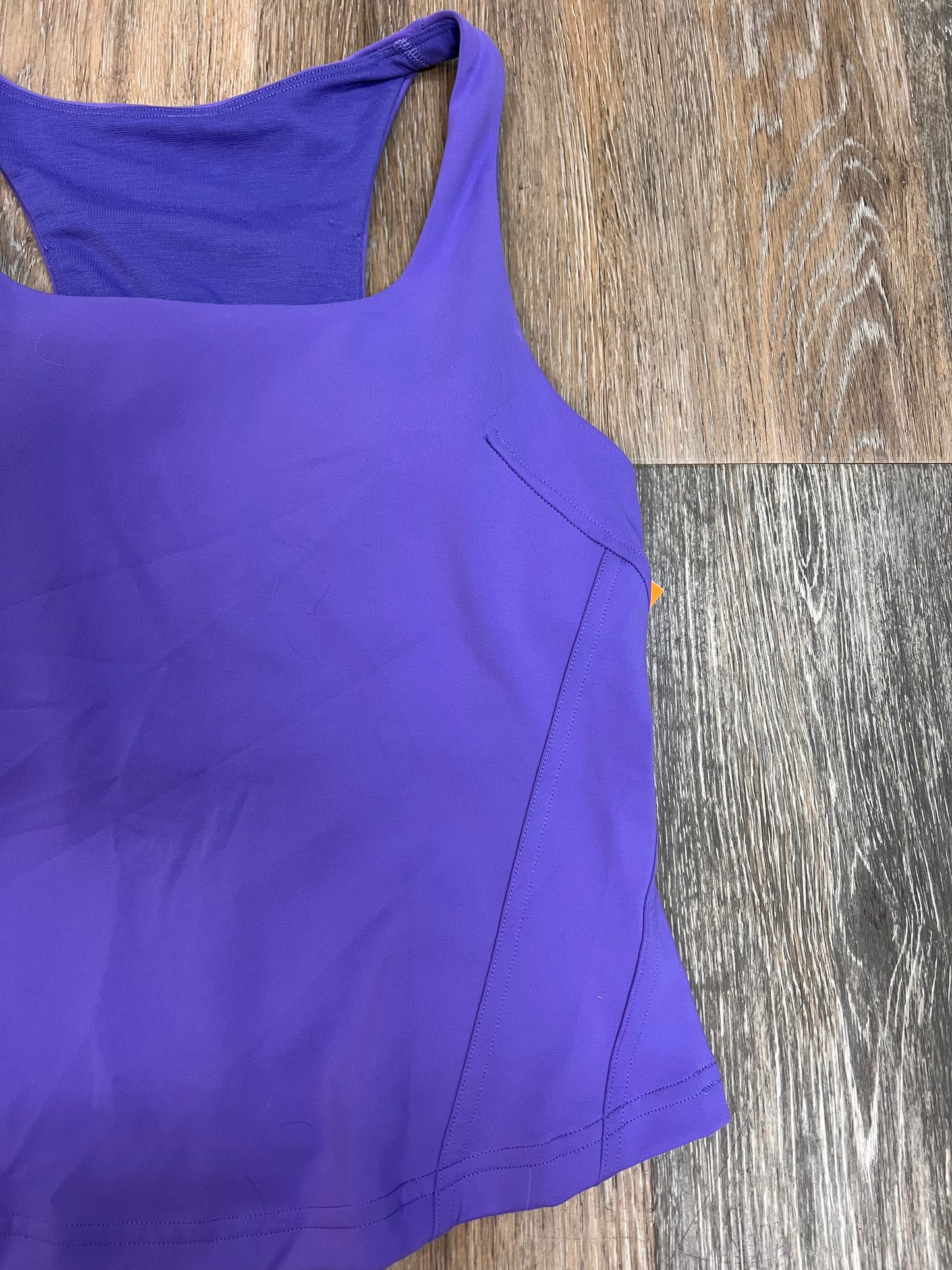 Athletic Tank Top By Lululemon In Purple, Size: 6