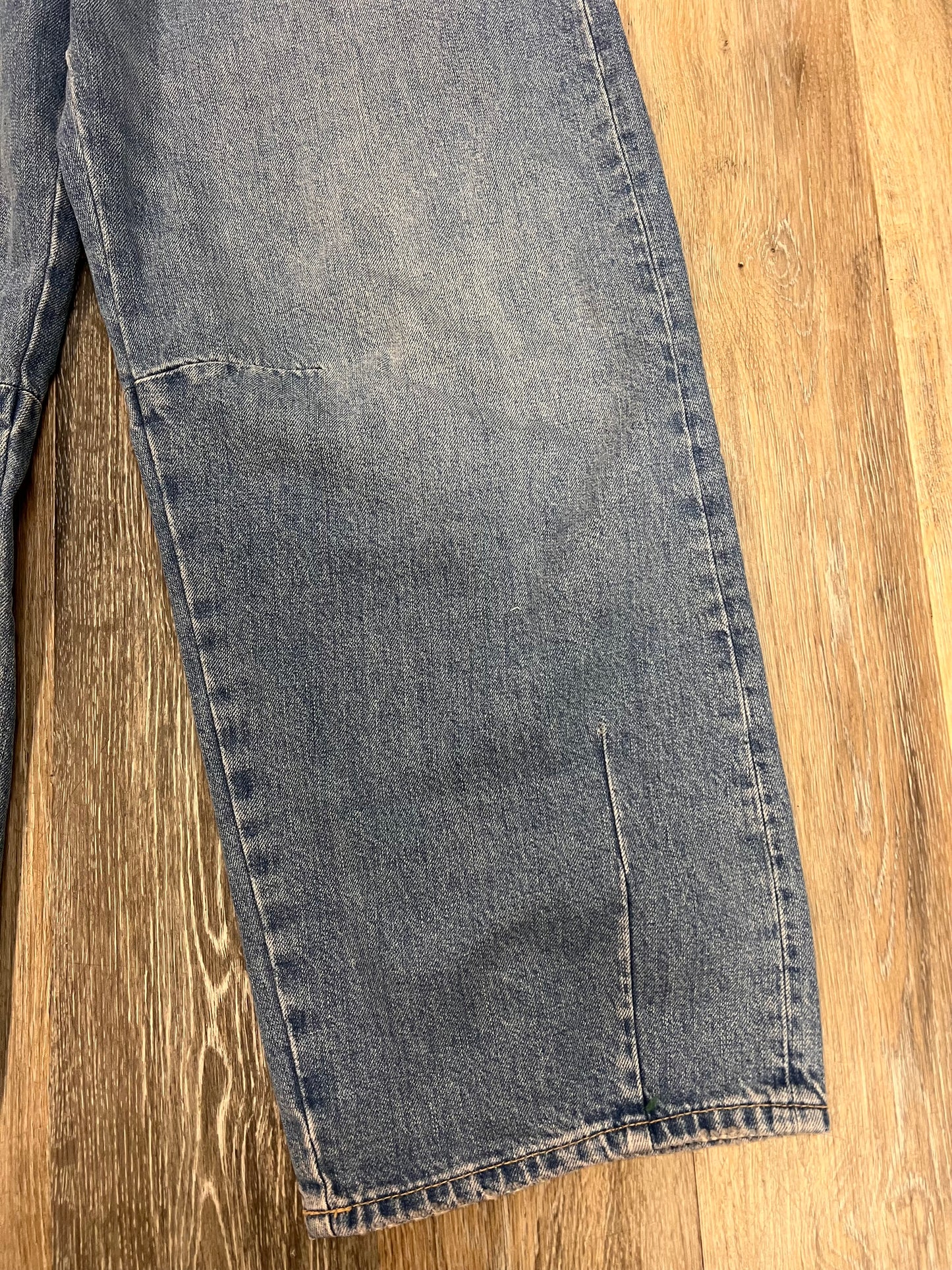 Jeans Barrel By Zara In Blue Denim, Size: 6