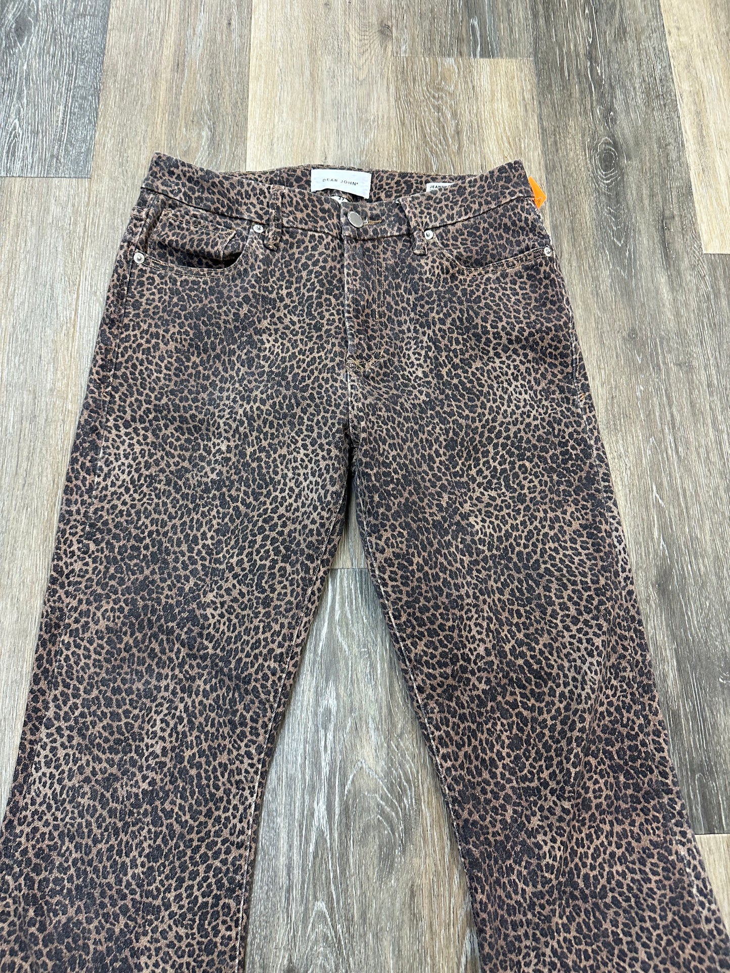 Jeans Straight By Dear John In Animal Print, Size: 4p