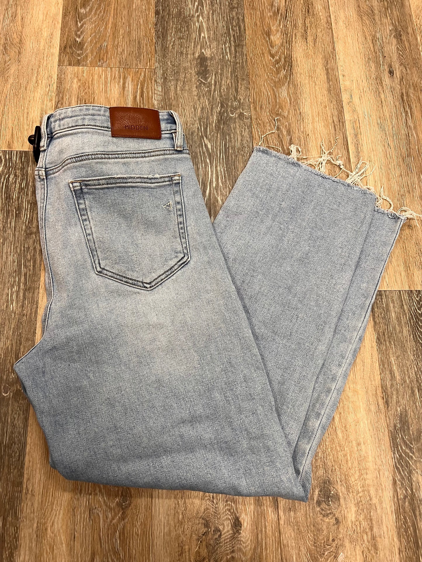 Jeans Straight By Hidden In Blue Denim, Size: 12/31