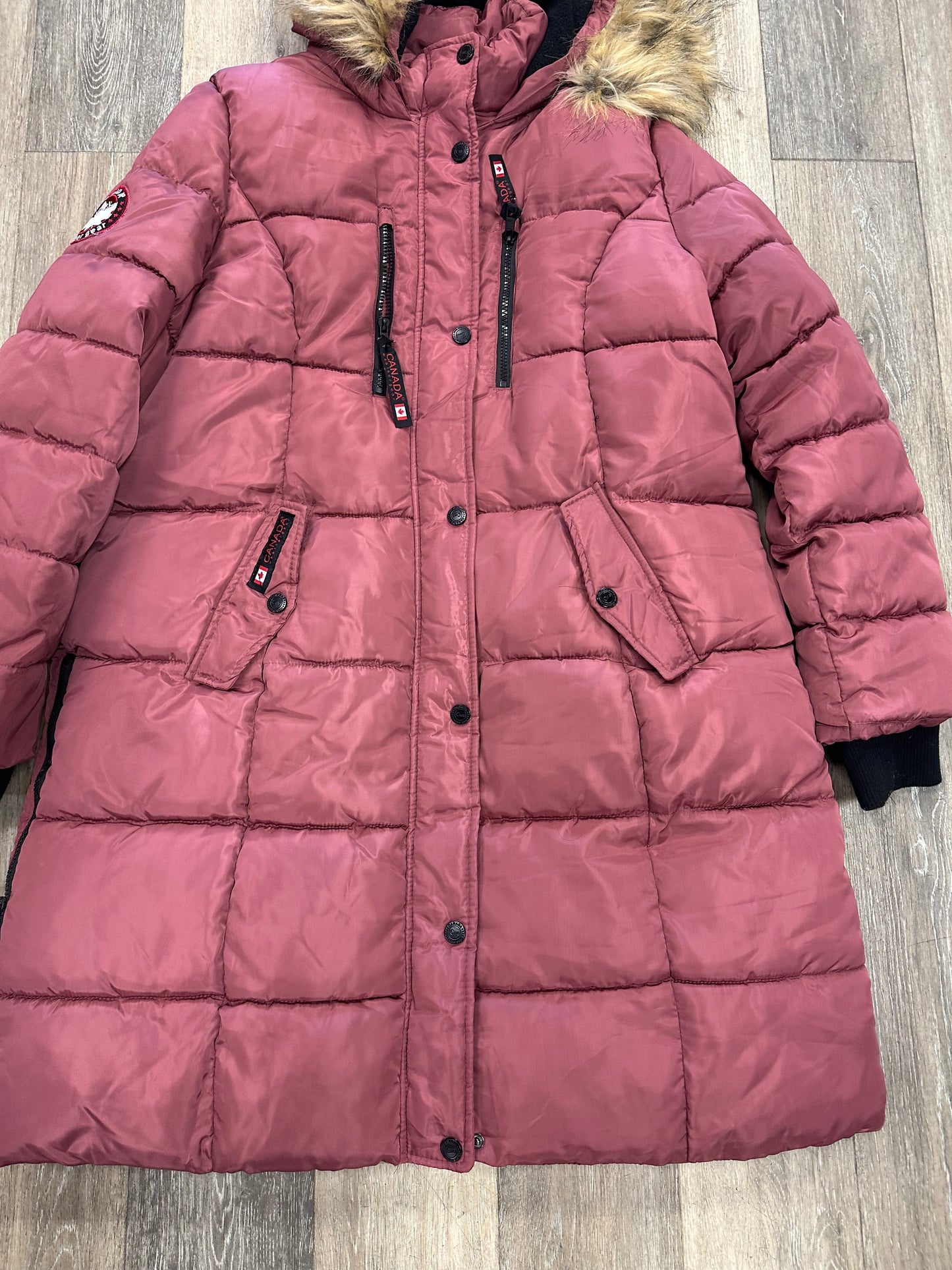 Coat Parka By Canada Weathergear In Pink, Size: Xl